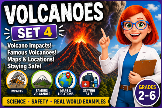 Volcanoes Set 4 – Famous Volcanoes Around the World | Geography & Earth Science